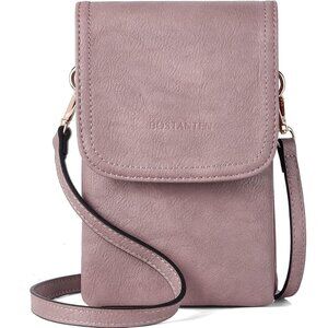 Women Purple Lavender Imported Vegan Leather Adjustable Strap Crossbody Bags